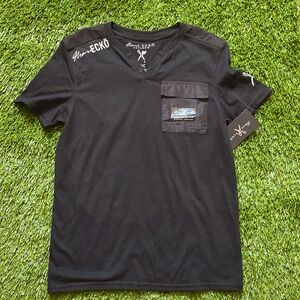 Marc Ecko black t-shirt. Short sleeve. New.